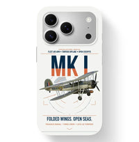Thumbnail for Fairey Swordfish Mk I design on white magsafe iphone case, for iPhone 17 Pro