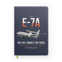 Thumbnail for E-7A Wedgetail design on navy blue notebook
