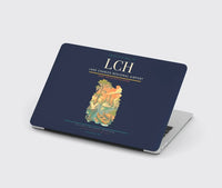 Thumbnail for Lake Charles Regional Airport (LCH) design on navy blue MacBook case