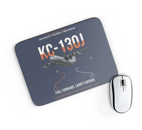 Thumbnail for KC-130J SUPER HERCULES design on navy blue rectangle mouse pad