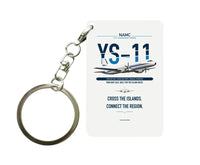 Thumbnail for NAMC YS-11A Key Chain design on white key chain