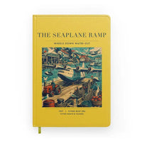 Thumbnail for VINTAGE G4068 - The Seaplane Ramp - Designed Notebooks design on yellow