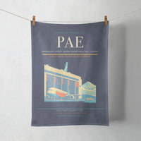 Thumbnail for Snohomish County Airport (Paine Field) (PAE) design on navy blue towel