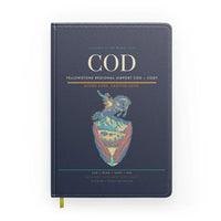 Thumbnail for Yellowstone Regional Airport (COD) design on navy blue notebook