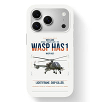Thumbnail for Westland Wasp HAS1 design on white magsafe iphone case, for iPhone 17 Pro