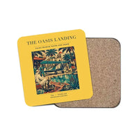 Thumbnail for The Oasis Landing - Designed Coasters design on yellow 1-piece