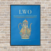 Thumbnail for Lviv Danylo Halytskyi International Airport LWO - Canvas Framed - Turquoise