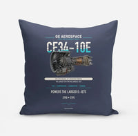 Thumbnail for CF34-10E design on navy blue pillow
