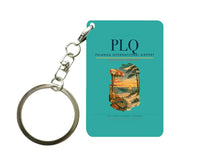 Thumbnail for Palanga International Airport (PLQ) design on turquoise key chain