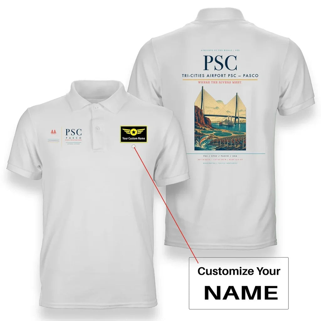 Tri-Cities Airport PSC — Pasco White+Name