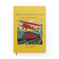 Thumbnail for VINTAGE G4347 - The Cog Railway Race - Designed Notebooks design on yellow