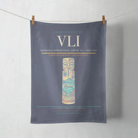 Thumbnail for Bauerfield International Airport (VLI) design on navy blue towel