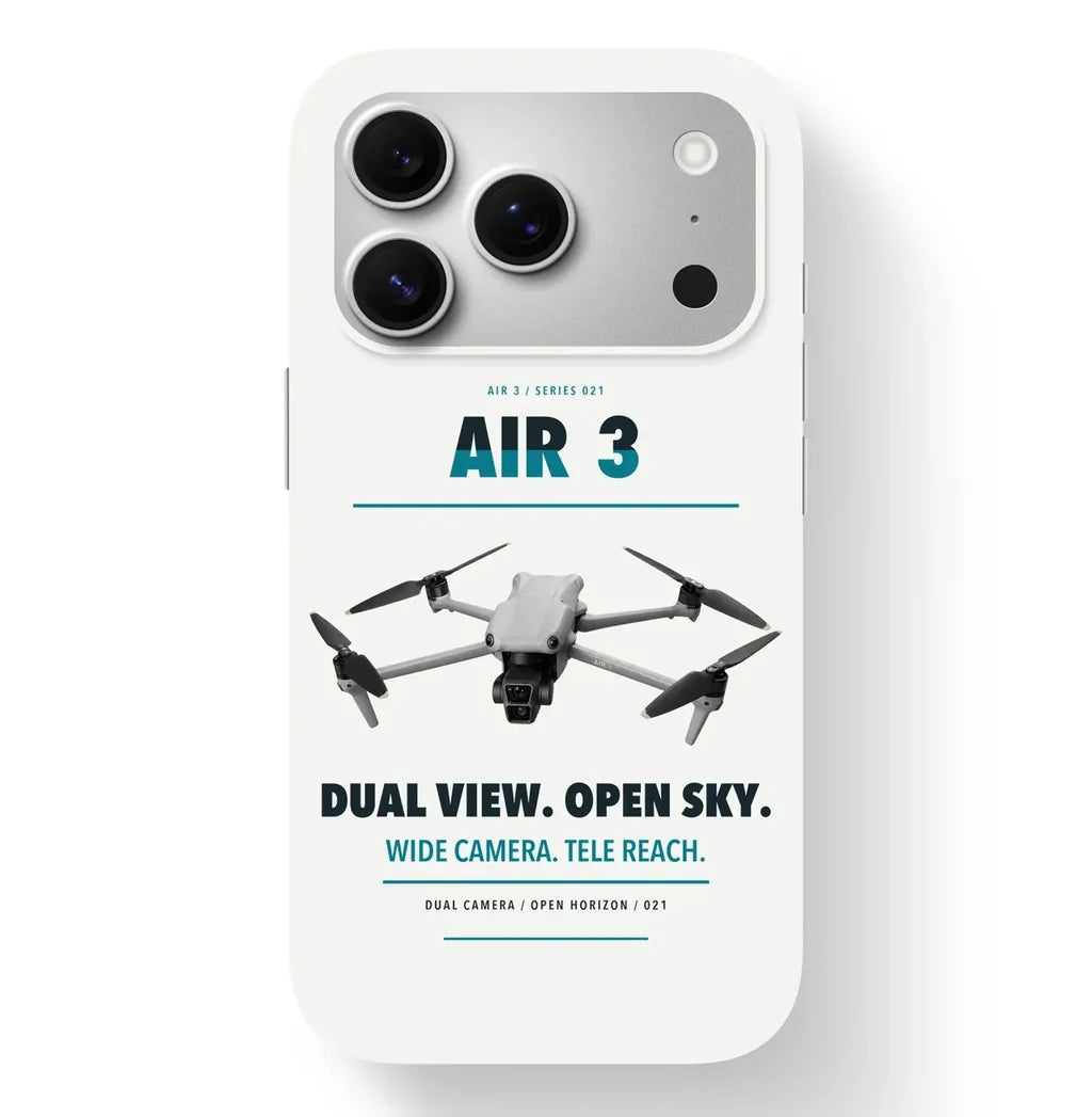 DJI Air 3 Case design on white iphone case
