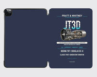 Thumbnail for JT3D design on navy blue ipad tablet case