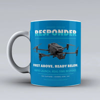 Thumbnail for Responder Mug design on turquoise brinc