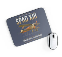 Thumbnail for SPAD XIII design on navy blue rectangle mouse pad