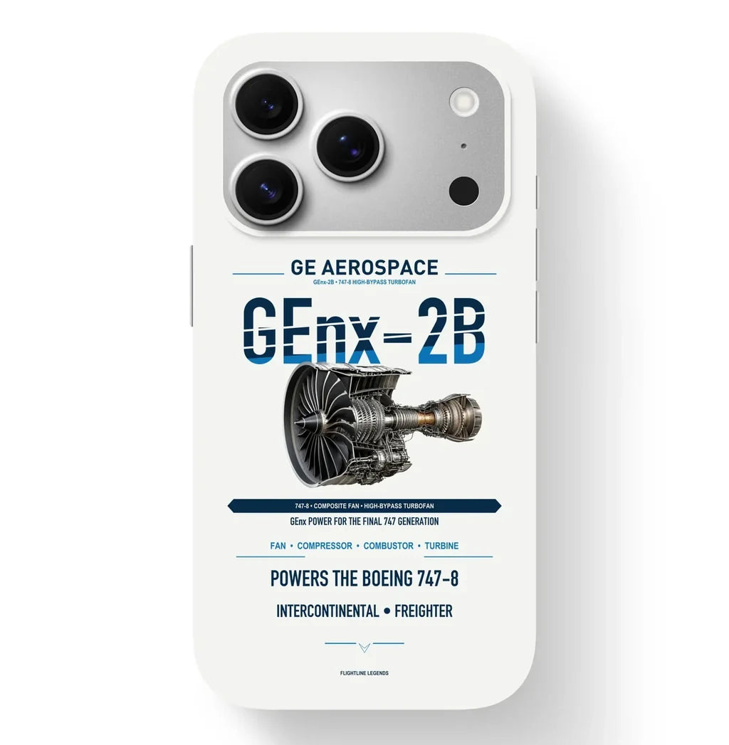 GEnx-2B Case design on white iphone case