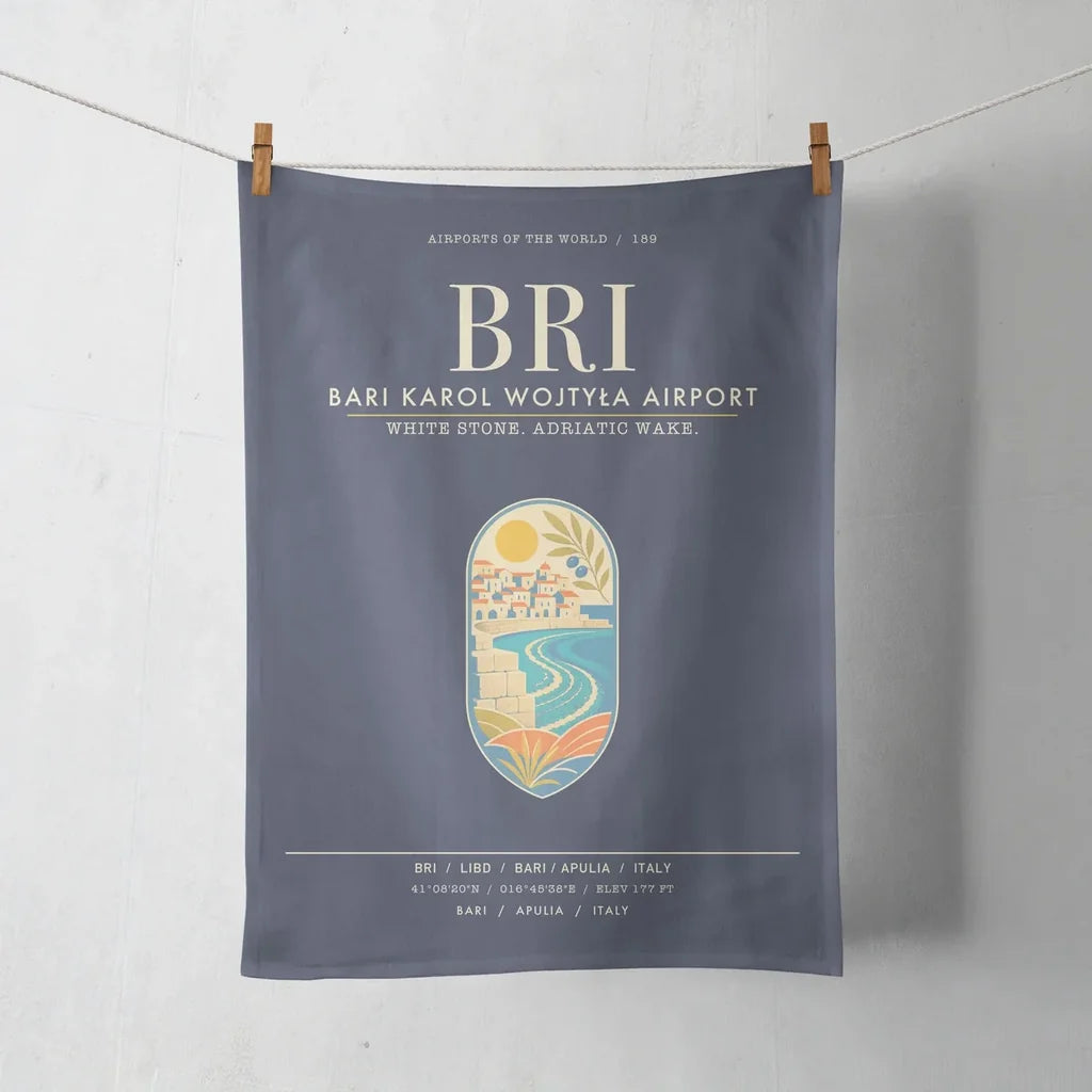 Bari Karol Wojtya Airport BRI - Navy Blue