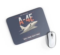 Thumbnail for A-4E Skyhawk design on navy blue rectangle mouse pad