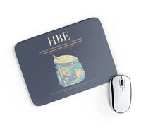 Thumbnail for Borg El Arab Airport (HBE) design on navy blue rectangle mouse pad