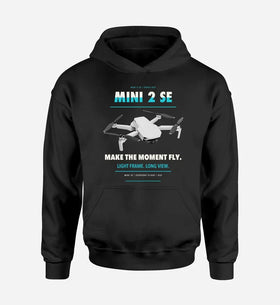 Single-Side Printing — DJI Mini 2 SE Drone Double-Side Hoodie