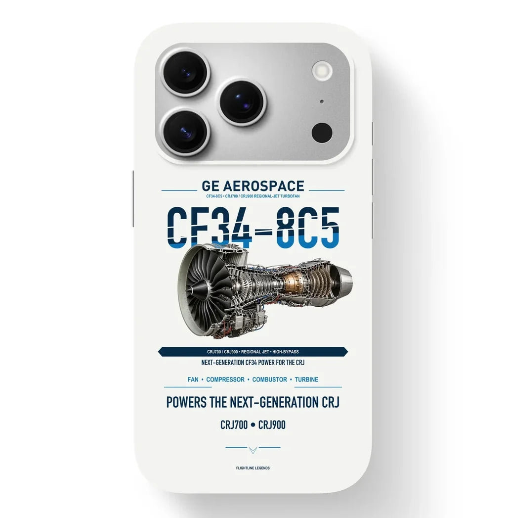 CF34-8C5 Case design on white iphone case