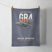 Thumbnail for Panavia Tornado GR4 design on navy blue towel