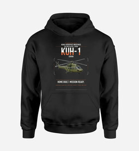 Single-Side Printing — Korea Aerospace Industries KUH-1 Surion Double-Side Hoodie