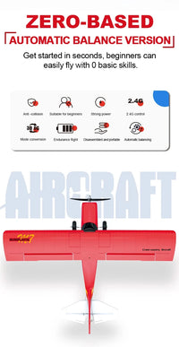 Thumbnail for Qidi560 Moore M7 Off-road RC Plane 4CH Brushless Remote Control - view 18