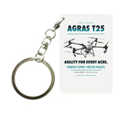 Thumbnail for DJI Agras T25 Key Chain design on white key chain
