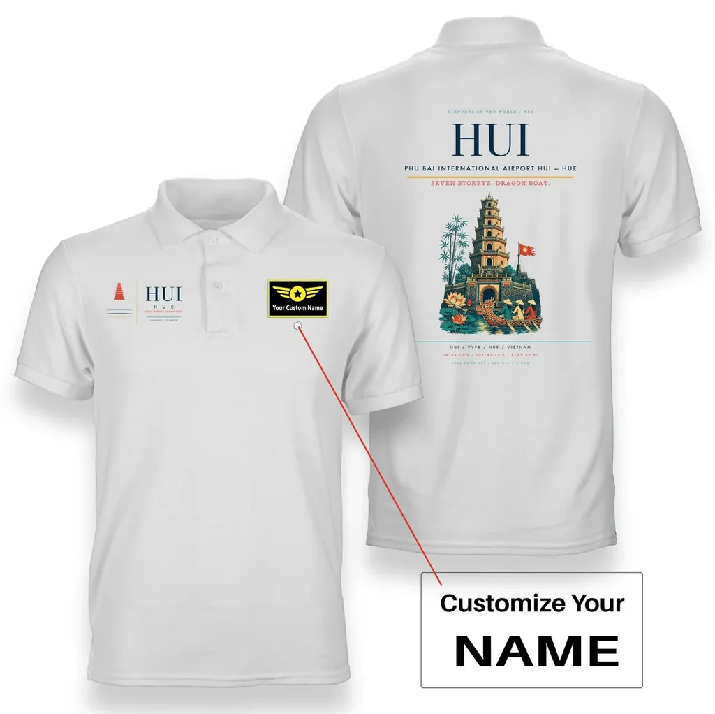 Phu Bai International Airport HUI — Hue White+Name