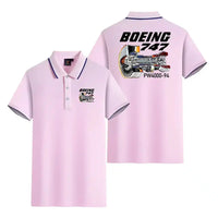 Thumbnail for Customisable Boeing 747 Polo Shirt - view 16