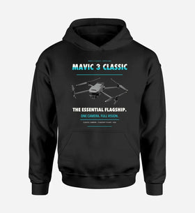 Single-Side Printing — DJI Mavic 3 Classic Drone Double-Side Hoodie