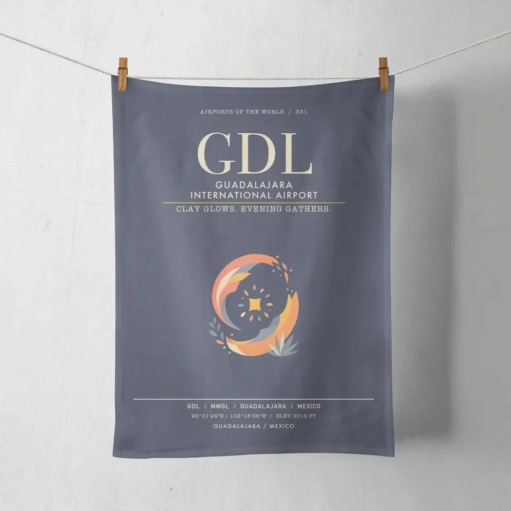 Guadalajara International Airport GDL - Navy Blue