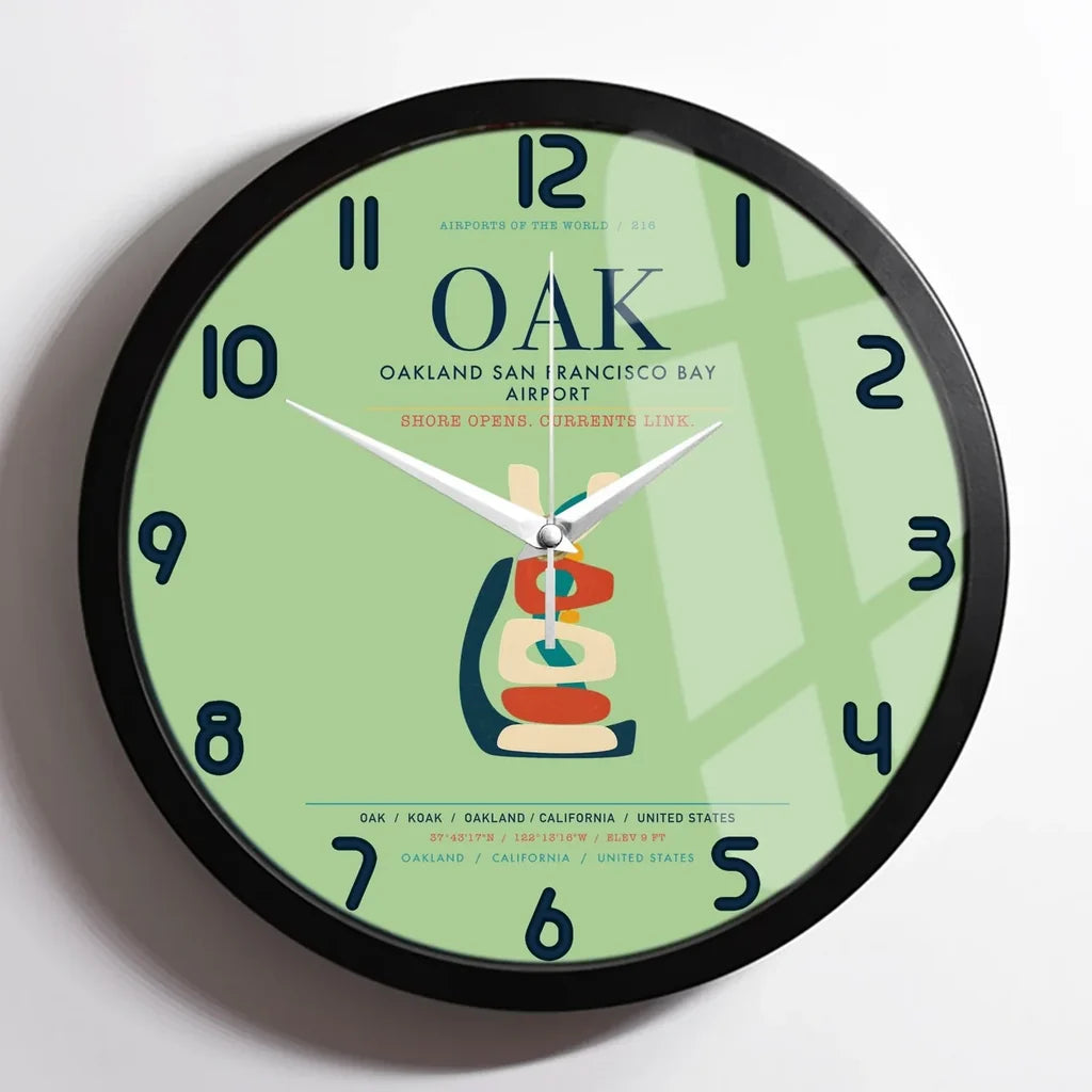 Oakland San Francisco Bay Airport OAK - Green
