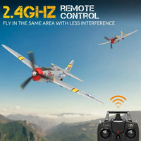 Thumbnail for P47 Thunderbolt 400mm 4CH RC Plane RTF (2.4G, 6-Axis, 1-Key Aerobatic) 761-16 - view 18