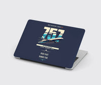 Thumbnail for Boeing 757-200 design on navy blue MacBook case