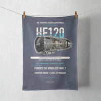 Thumbnail for HF120 design on navy blue towel