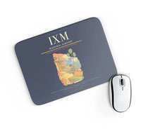 Thumbnail for Madurai Airport (IXM) design on navy blue rectangle mouse pad