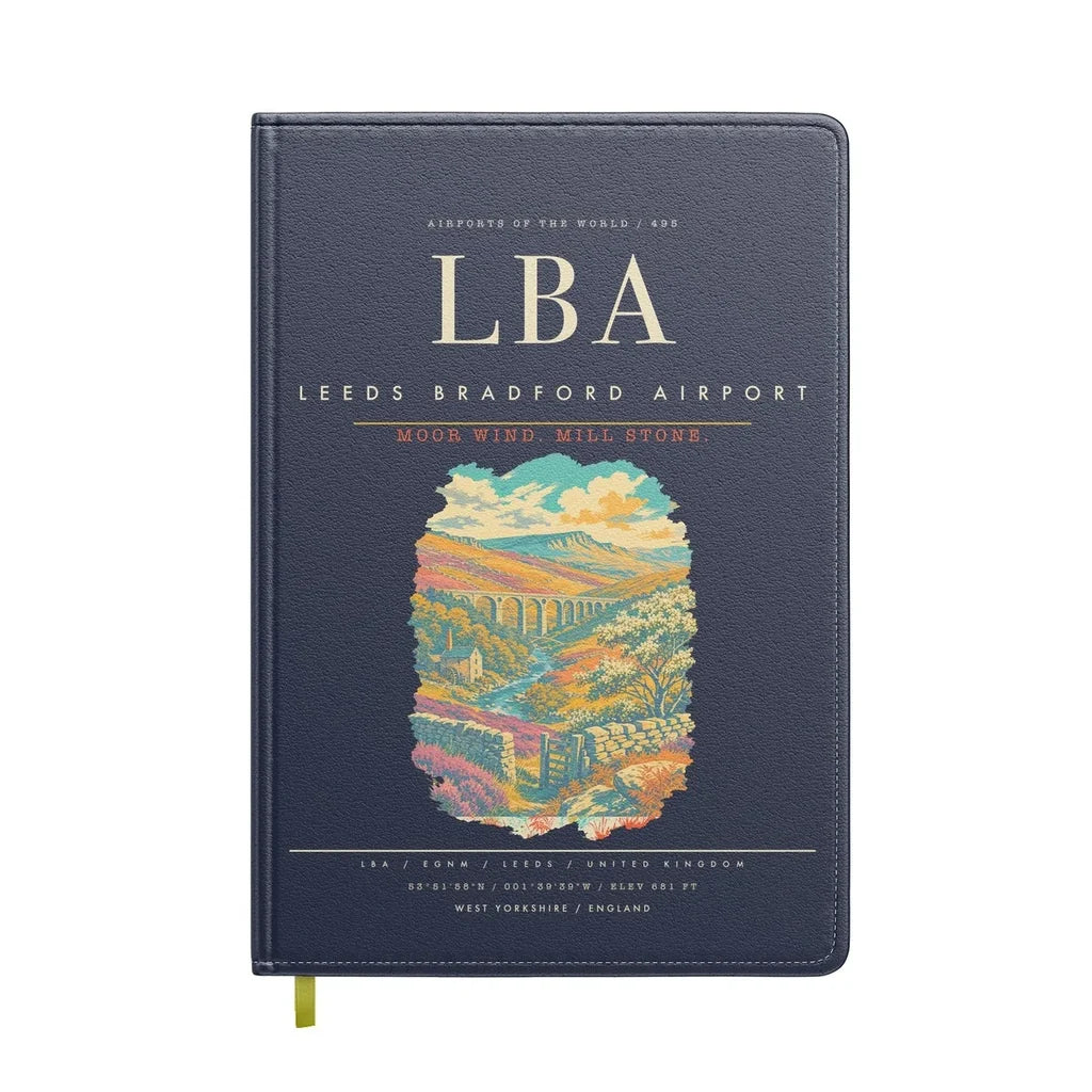 Leeds Bradford Airport LBA - Navy Blue