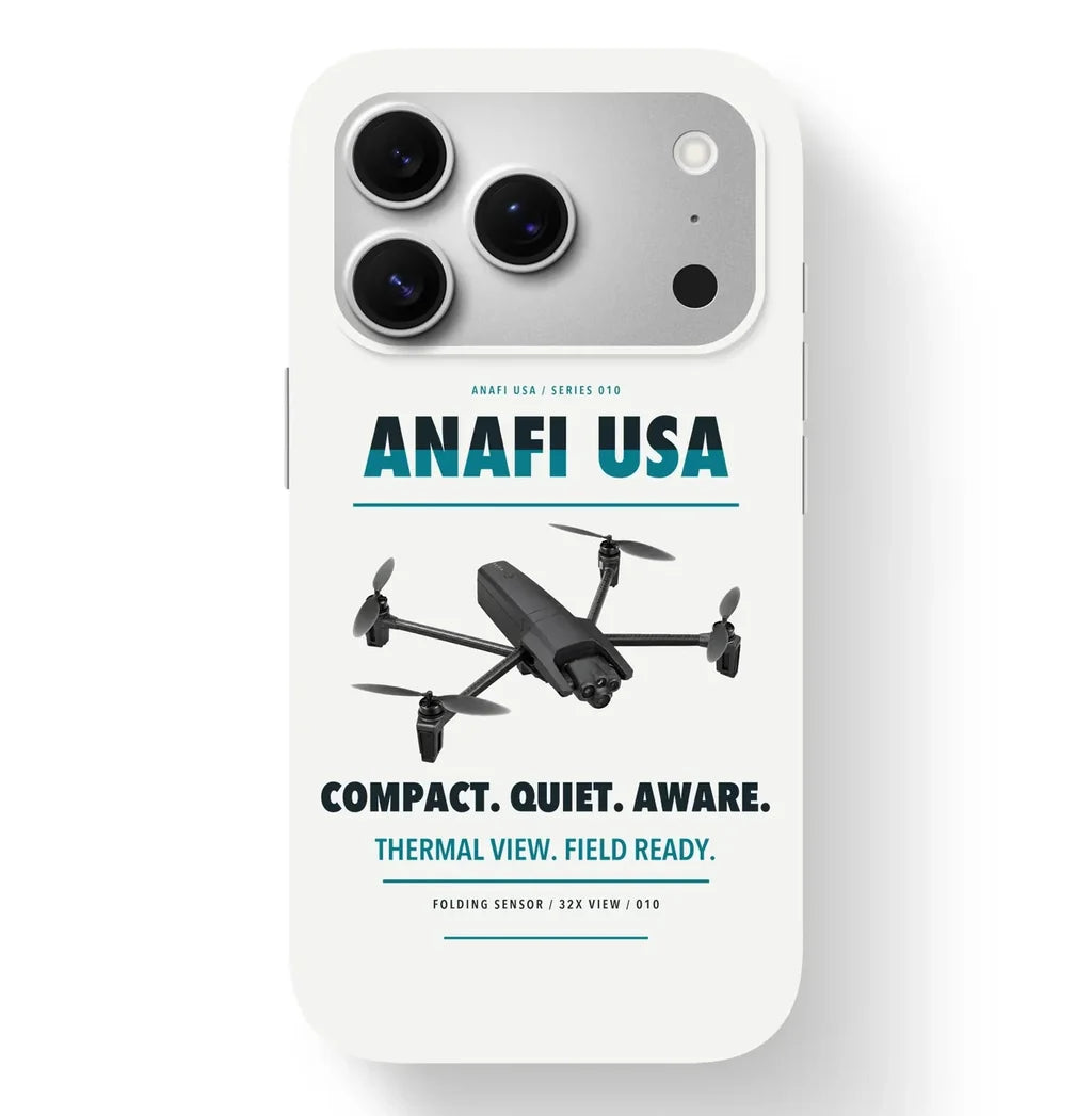 Parrot ANAFI USA Case design on white iphone case