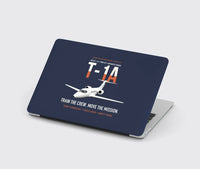Thumbnail for T-1A Jayhawk Advanced Jet Trainer design on navy blue MacBook case