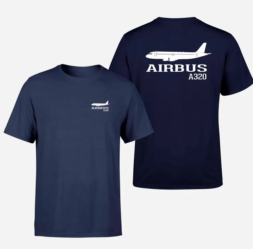 Airbus A320 Printed Double-Side T-Shirts - view 16