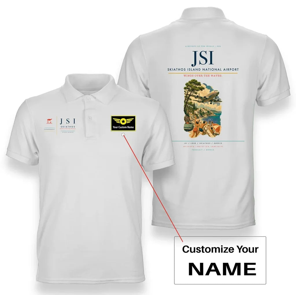 Skiathos Island National Airport JSI White+Name