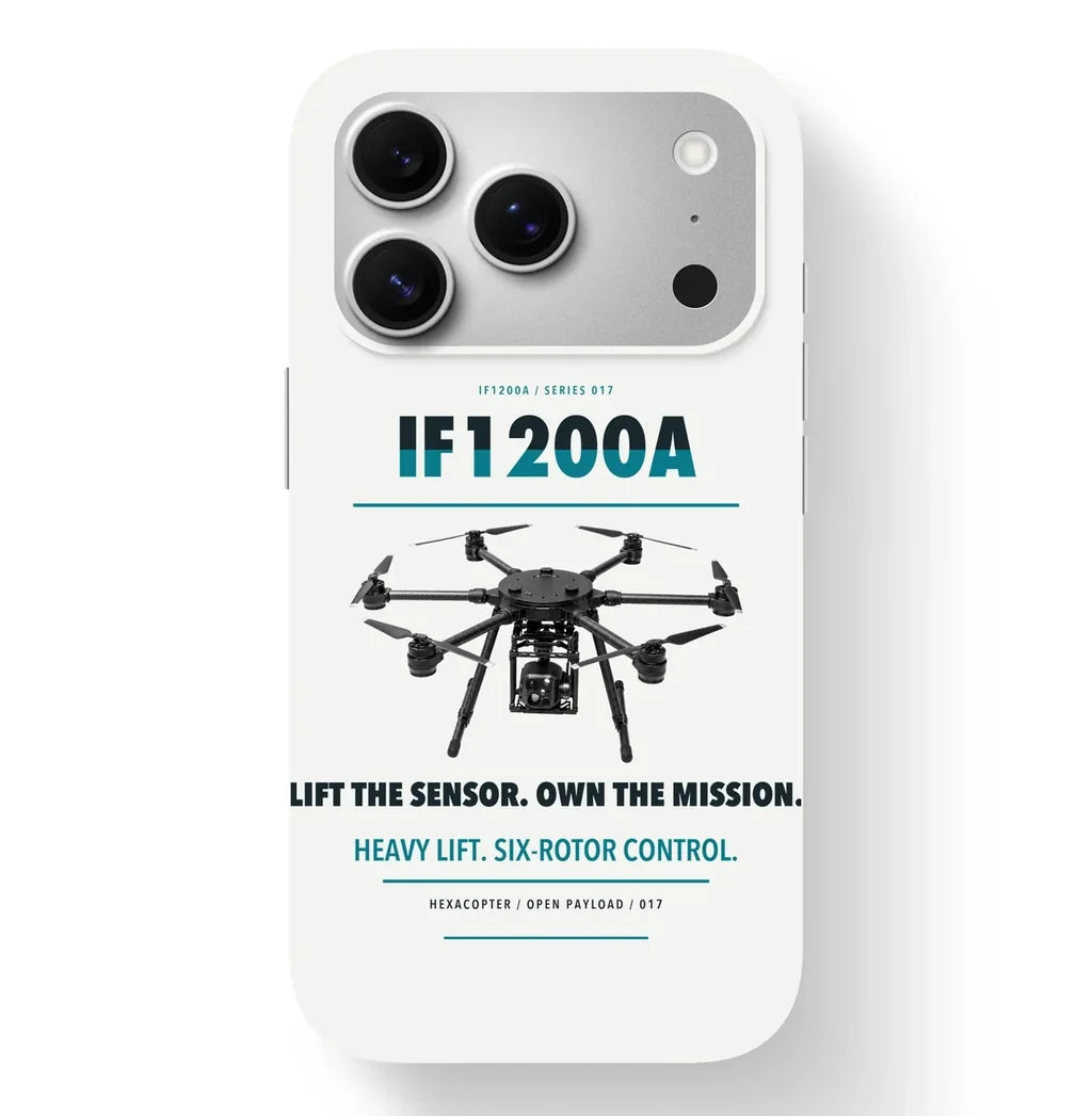 Inspired Flight IF1200A Case design on white iphone case