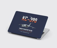 Thumbnail for Embraer KC-390 Millennium design on navy blue MacBook case