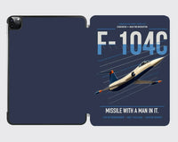 Thumbnail for F-104C Starfighter design on navy blue ipad tablet case