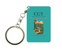 Thumbnail for Laguindingan Airport (CGY) design on turquoise key chain