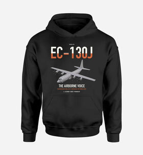 Single-Side Printing — EC-130J Commando Solo III Double-Side Hoodie