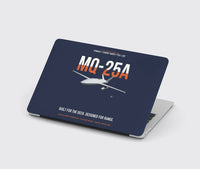 Thumbnail for MQ-25A STINGRAY design on navy blue MacBook case